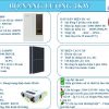 BỘ NĂNG LƯỢNG GIA ĐÌNH HYBRID 4KW_ SỬ DỤNG DƯỚI 1 TRIỆU